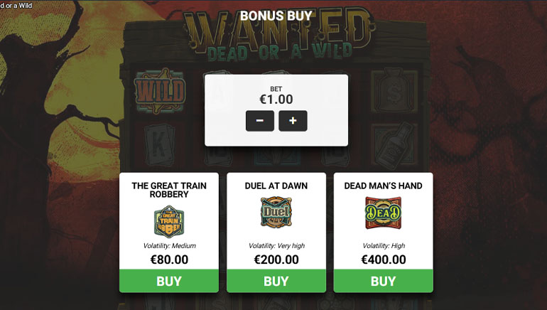 Bonus Buy
