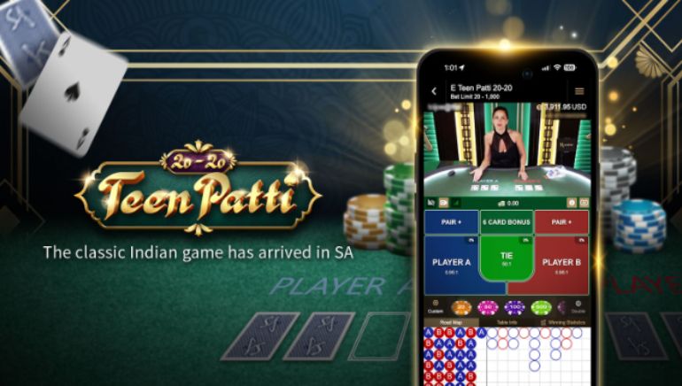 SA Gaming推出Teen Patti 20-20，一款快节奏的纸牌游戏，赔付诱人